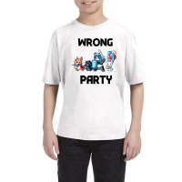 Wrong Party - Cute Animals Ninja Youth Tee | Artistshot