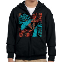 Jungle T  Shirt Jungle Paradise Botanical T  Shirt Youth Zipper Hoodie | Artistshot