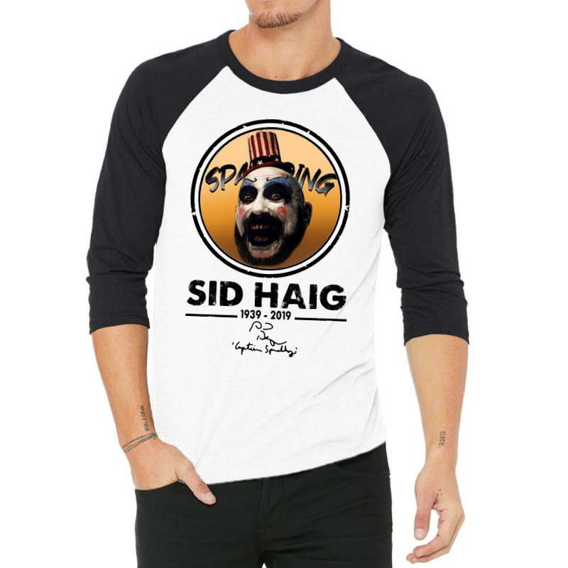 Rip Sid Haig 3/4 Sleeve Shirt | Artistshot