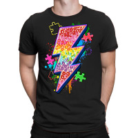 Lightning Bolt Autism T-shirt | Artistshot