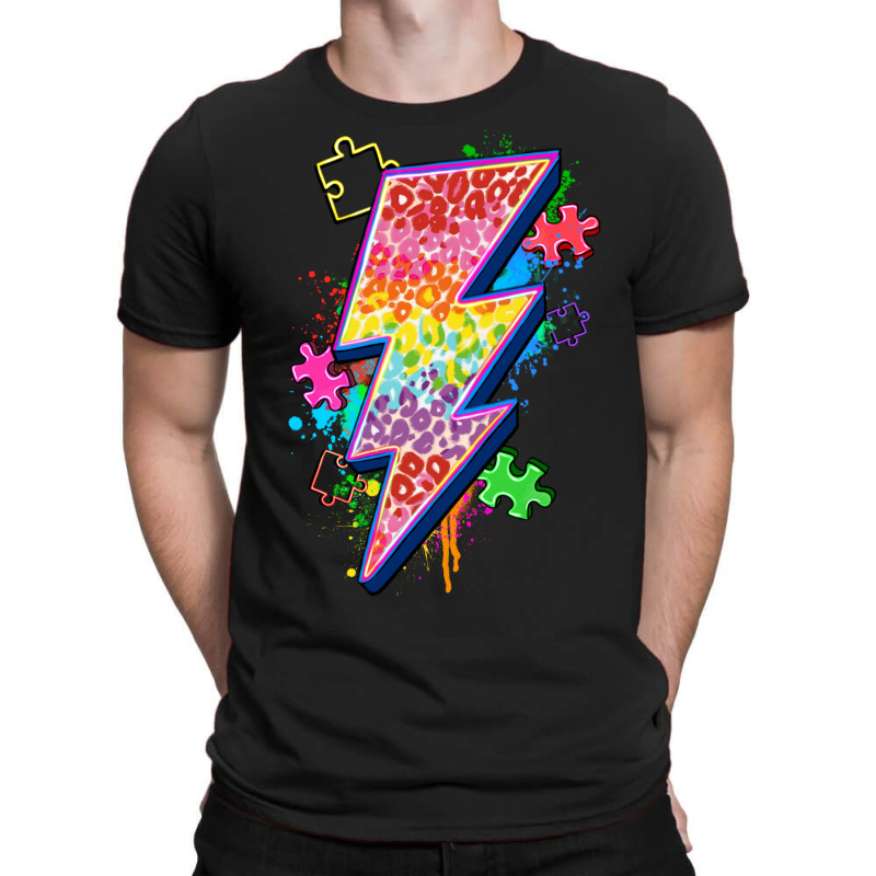 Lightning Bolt Autism T-shirt | Artistshot