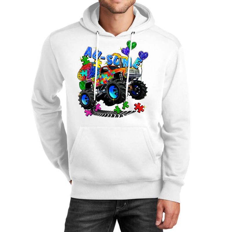 Monster Truck Au Some Unisex Hoodie | Artistshot