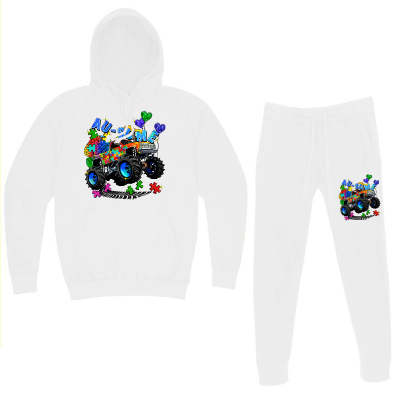 Monster Truck Au Some Hoodie & Jogger Set | Artistshot