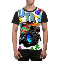 Monster Truck Autism Graphic T-shirt | Artistshot