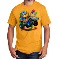 Monster Truck Autism Basic T-shirt | Artistshot