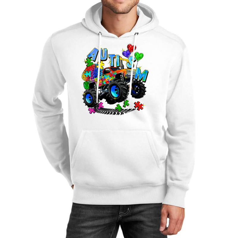 Monster Truck Autism Unisex Hoodie | Artistshot