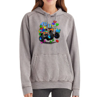 Monster Truck Autism Vintage Hoodie | Artistshot