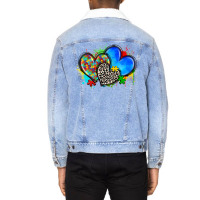 Autism Hearts Unisex Sherpa-lined Denim Jacket | Artistshot