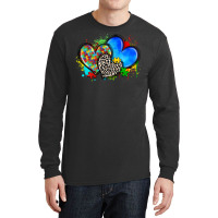 Autism Hearts Long Sleeve Shirts | Artistshot