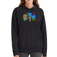 Autism Hearts Vintage Hoodie | Artistshot