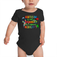 Autism Is Not A Disability Its A Different Ability Baby Bodysuit | Artistshot