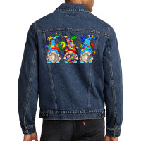 Autism Gnomes Men Denim Jacket | Artistshot