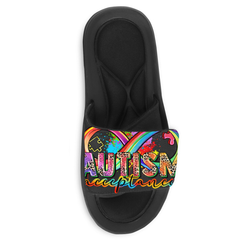 Autism Acceptance Slide Sandal | Artistshot