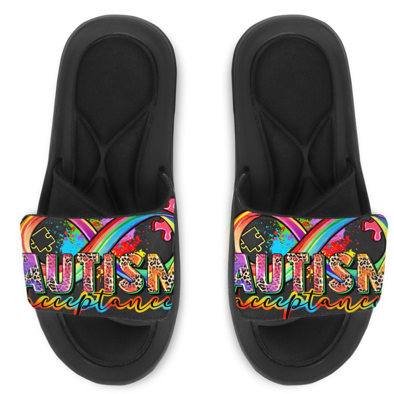 Autism Acceptance Slide Sandal | Artistshot