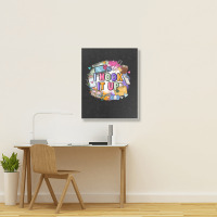 I Hook It Up  Sewing Portrait Canvas Print | Artistshot