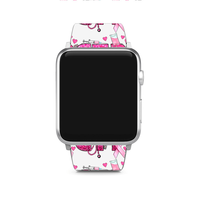 Breast Cancer Pct Patient Care Technician Apple Watch Band | Artistshot