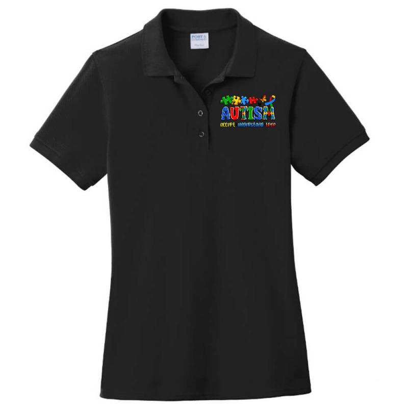 Autism Accept Understand Love Ladies Polo Shirt by Artiststas | Artistshot