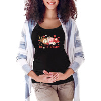 Tis The Season Baseball Maternity Scoop Neck T-shirt | Artistshot