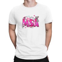 Breast Cancer Msa Medical Support Assistant T-shirt | Artistshot