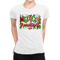 Christmas Medical Assistant Ladies Fitted T-shirt | Artistshot