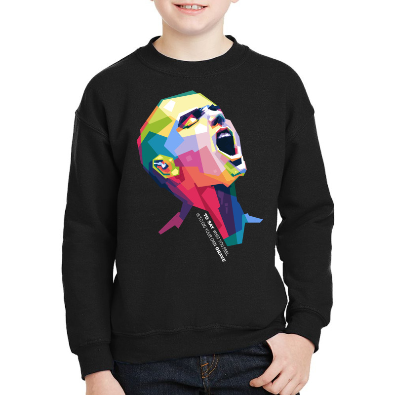 S O'connor Quotes Youth Sweatshirt | Artistshot