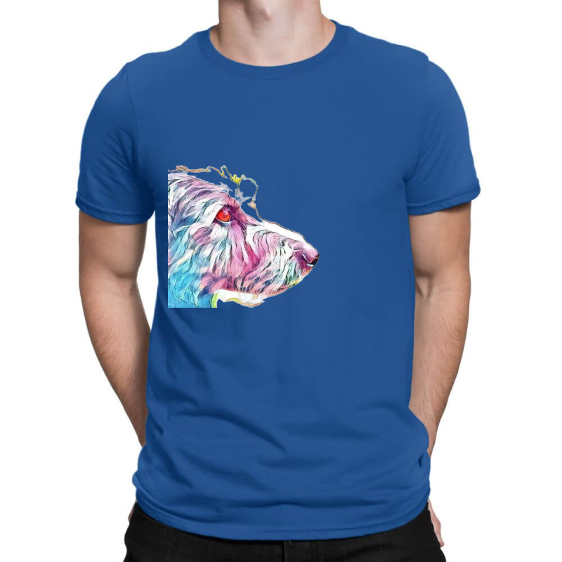 Side View Of The Face Of A Mi T-shirt | Artistshot