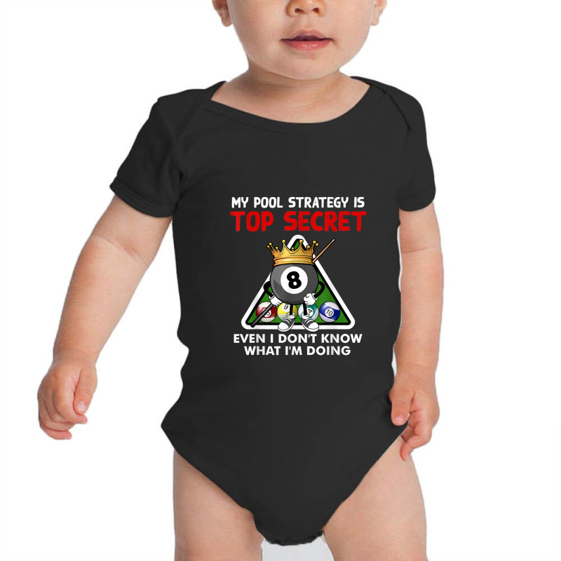 Funny Billiards Art For Men Women Billiards Pool Players Baby Bodysuit | Artistshot