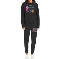 Fight Cancer In All Colors Hoodie & Jogger Set | Artistshot