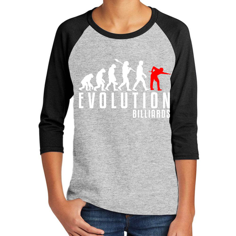 Billiards Evolution Youth 3/4 Sleeve | Artistshot