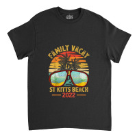 Vintage Family Vacation 2022 Lost Paradise St Kitts Beach Classic T-shirt | Artistshot