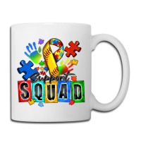 Softball Support Squad Autism Coffee Mug | Artistshot