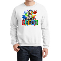 Soccer Support Squad Autism Crewneck Sweatshirt | Artistshot