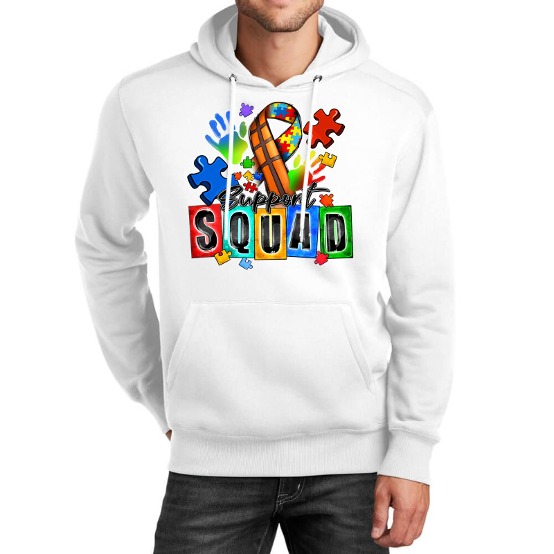 Basketball Support Squad Autism Unisex Hoodie | Artistshot