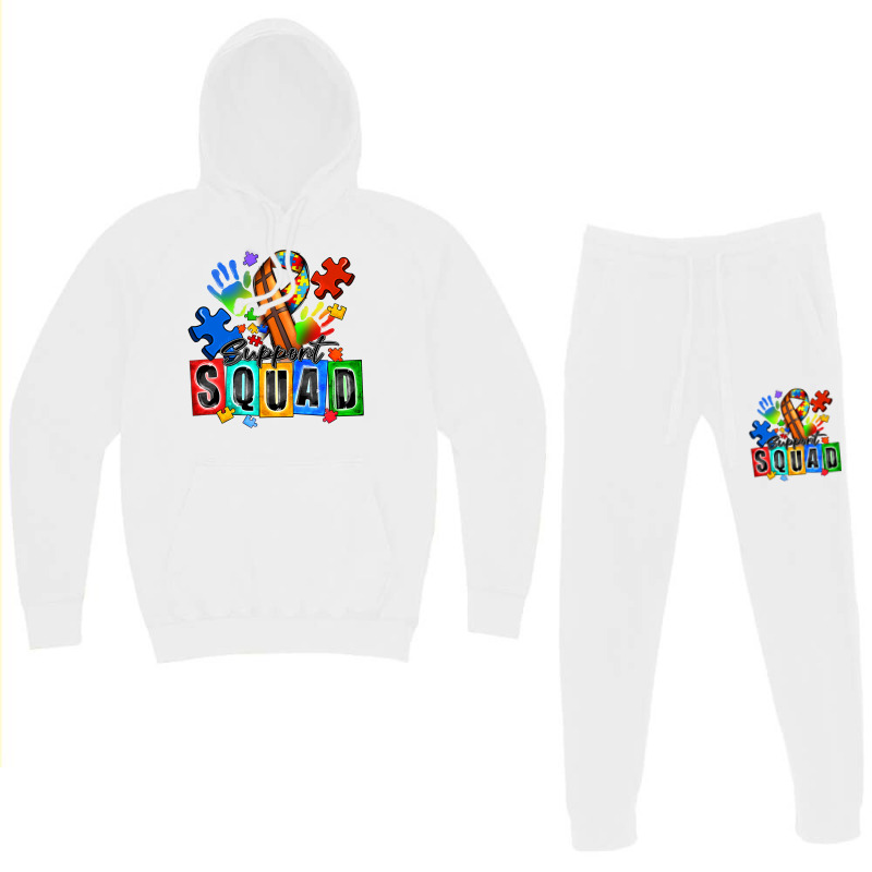 Basketball Support Squad Autism Hoodie & Jogger Set | Artistshot