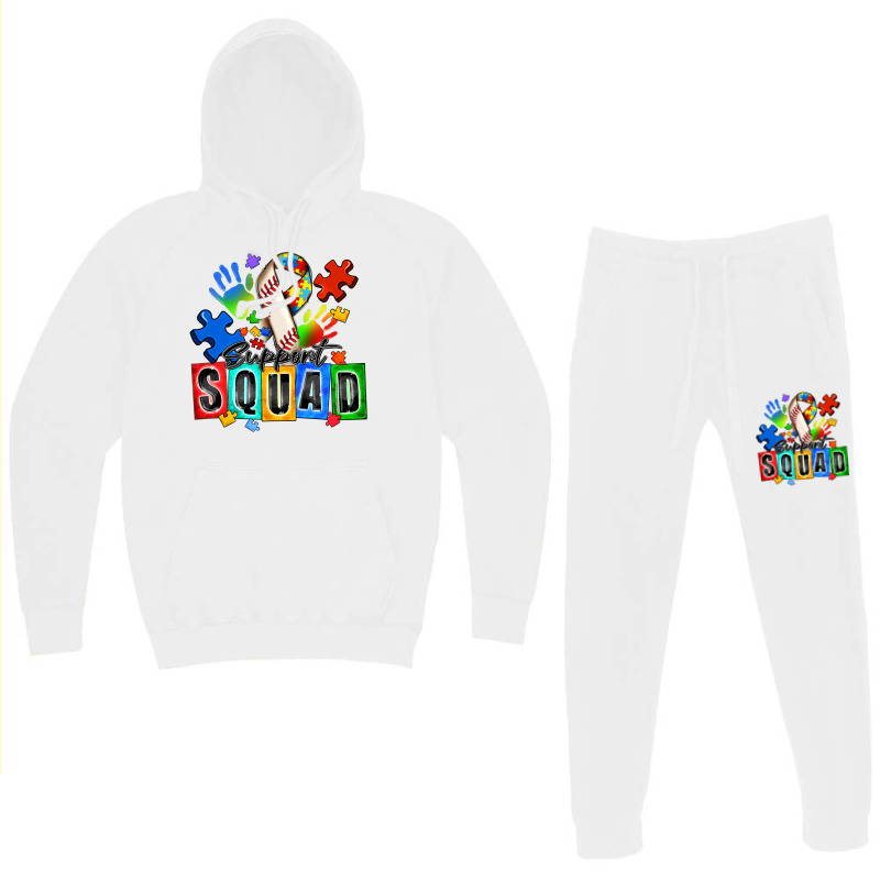 Baseball Support Squad Autism Hoodie & Jogger Set | Artistshot