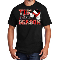 Tis' The Season Volleyball Basic T-shirt | Artistshot