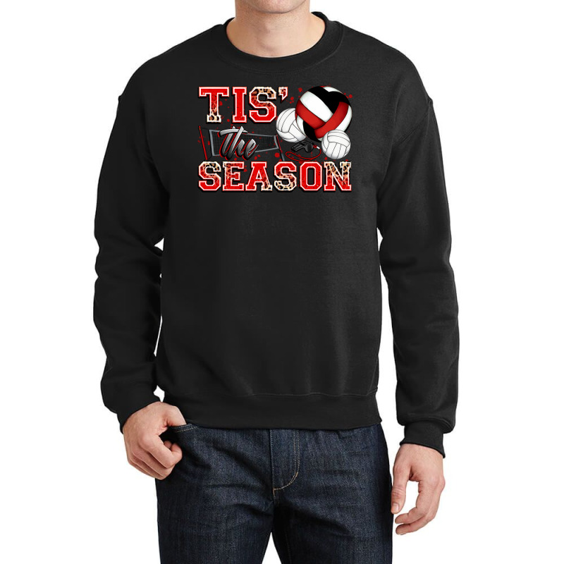 Tis' The Season Volleyball Crewneck Sweatshirt | Artistshot