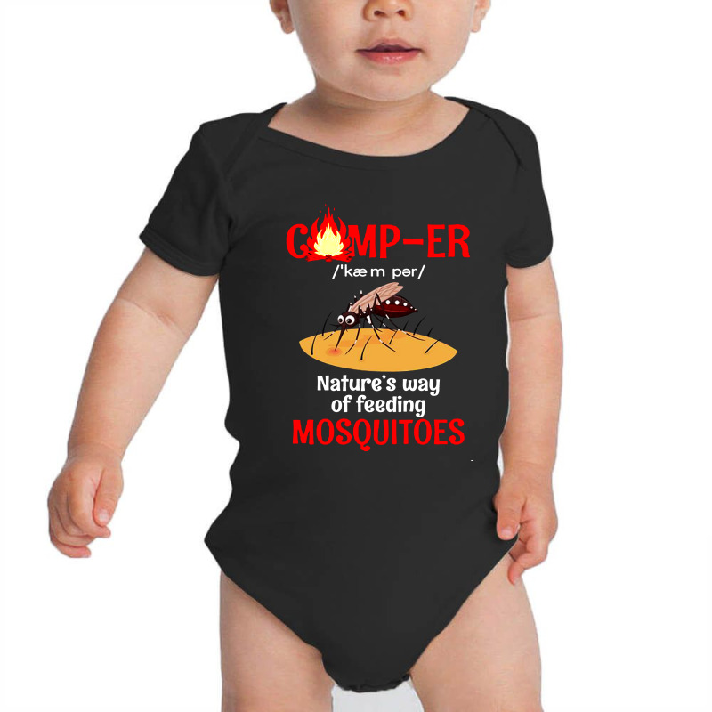 Camper Nature's Way Of Feeding Mosquitoes Baby Bodysuit by hoainv | Artistshot