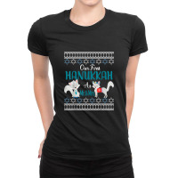 Our First Hanukkah As Mr And Mrs Jewish Wedding Couple Ladies Fitted T-shirt | Artistshot