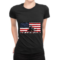 Panama Operation Veteran American Flag Ladies Fitted T-shirt | Artistshot