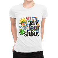 Let Your Light Shine Ladies Fitted T-shirt | Artistshot