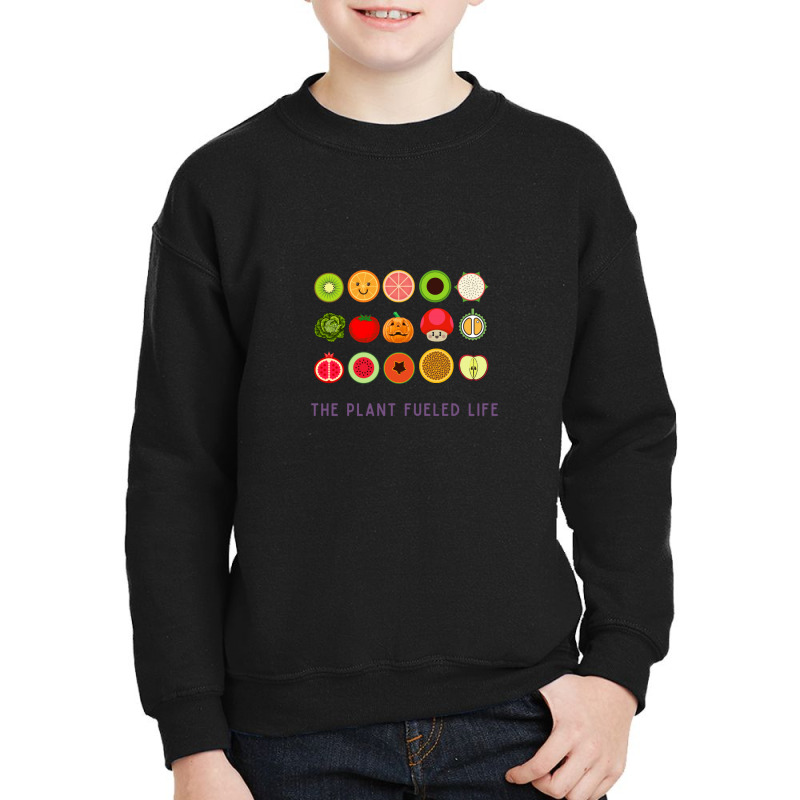 Plant Fueled Life Youth Sweatshirt | Artistshot