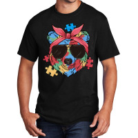 Autism Awareness Bear Basic T-shirt | Artistshot