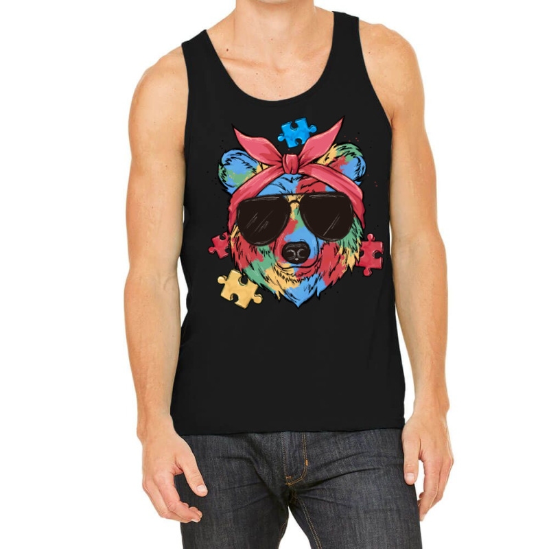 Autism Awareness Bear Tank Top | Artistshot