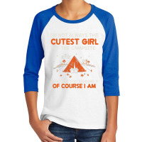 Camping I Am Not Always Cutest At The Campsite Who Are You Kiddig Of C Youth 3/4 Sleeve | Artistshot