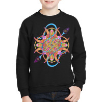 Mandala T  Shirt Tailed Mandala T  Shirt Youth Sweatshirt | Artistshot