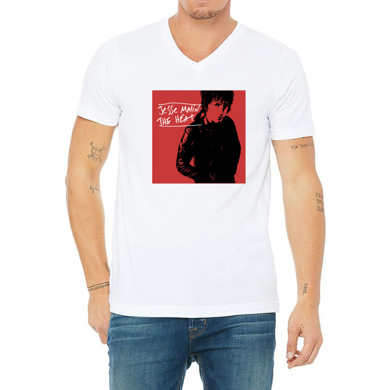 Jesse Malin The Heat Music V-Neck Tee by Altru Dewanoto | Artistshot