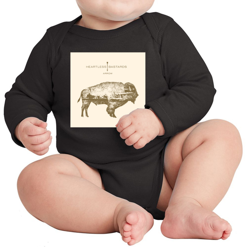 #hëärtlëṡṡ Bäṡtärdṡ Müṡïc #1 Long Sleeve Baby Bodysuit | Artistshot