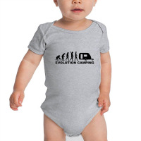 Camping Evo Baby Bodysuit | Artistshot