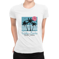 Outer Banks North Carolina Ladies Fitted T-shirt | Artistshot